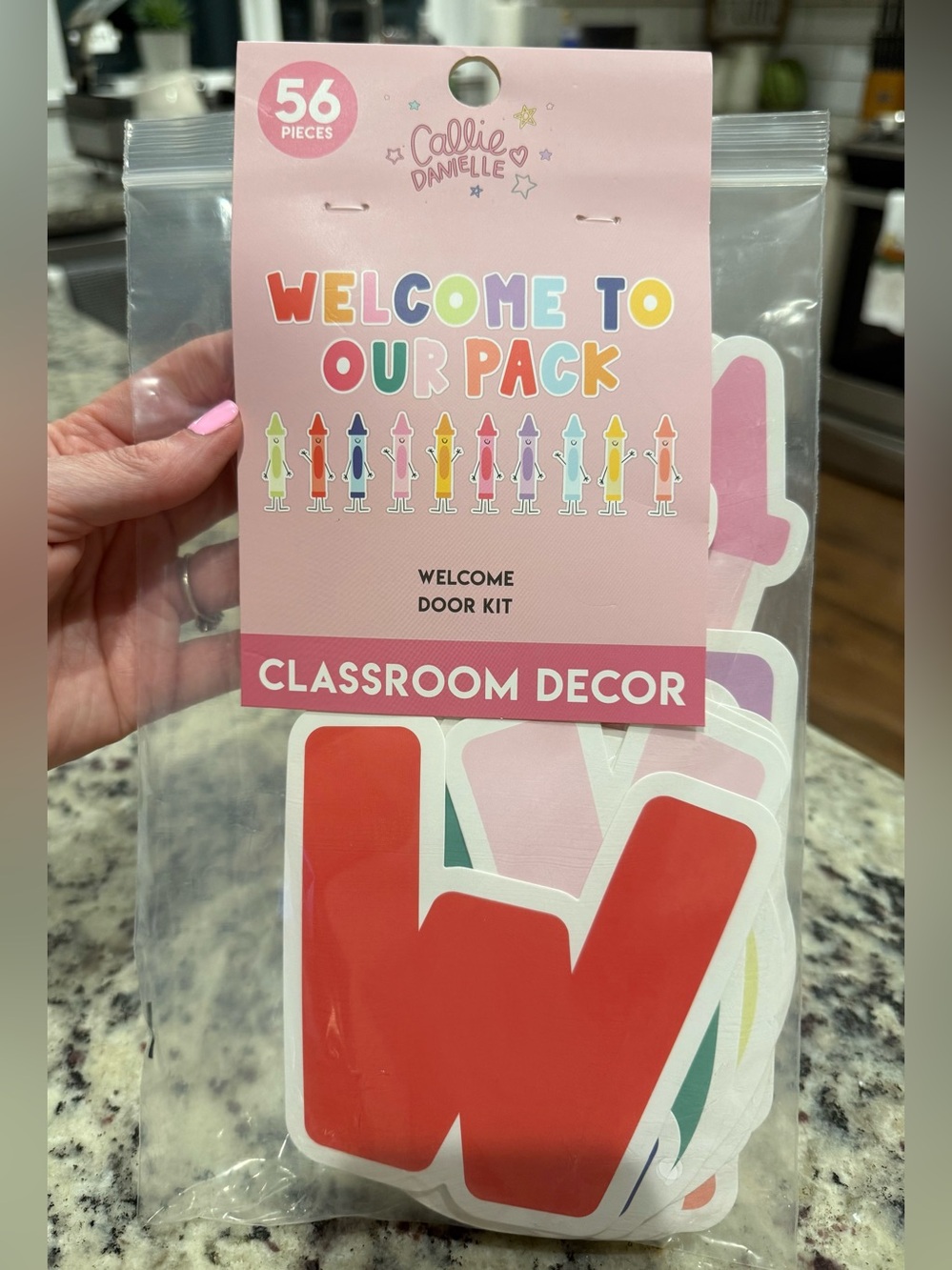 Welcome Classroom Door Kit by Callie Danielle